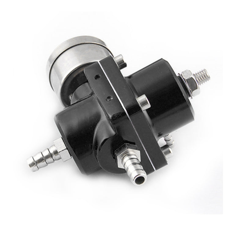 0-140PSI Universal Car Fuel Pressure Regulator with Gauge Adjustable Oil Pressure Regulator - Engine Fittings by PMC TechLife | Online Shopping South Africa | PMC TechLife | Buy Now Pay Later Mobicred