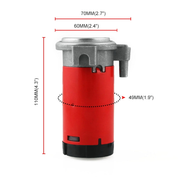 12V Portable Air Compressor for Air Horn Car Truck Vehicle - Inflatable Pump by PMC Jewellery | Online Shopping South Africa | PMC Jewellery