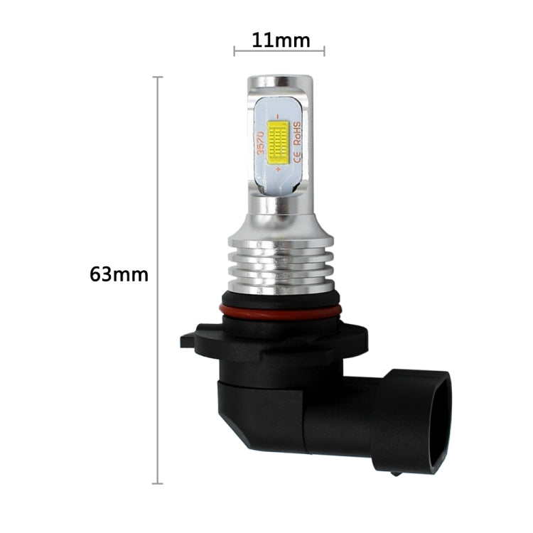 2 PCS 9006 HB4 72W 1000LM 6000-6500K Super Bright White Light Car Fog LED Bulbs, DC 12-24V (Ice Blue Light) - Fog / Driving Lights by PMC TechLife | Online Shopping South Africa | PMC TechLife | Buy Now Pay Later Mobicred