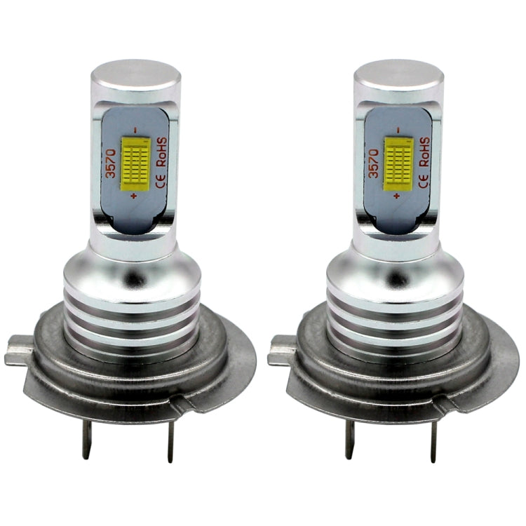 2 PCS H7 72W 1000LM 6000-6500K Super Bright White Light Car Fog LED Bulbs, DC 12-24V (White Light) - free shipping - PMC TechLife - Order now!