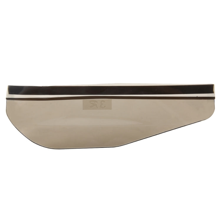 1 Pair Car Rearview Mirror Rain Blades Car Back Mirror Eyebrow Rain Cover Car Rearview Mirror Eyebrow Covers Flexible Protection Rainproof Decoration Accessories(Brown) - Convex Mirror & Accessories by PMC TechLife | Online Shopping South Africa | PMC TechLife | Buy Now Pay Later Mobicred