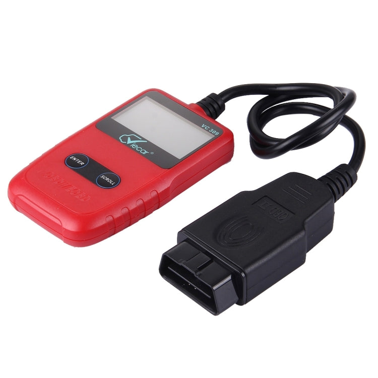 Viecar CV309 OBDII EOBD Car Diagnostic Tool Code Scanner Fault Reader(Red) - Code Readers & Scan Tools by Viecar | Online Shopping South Africa | PMC Jewellery