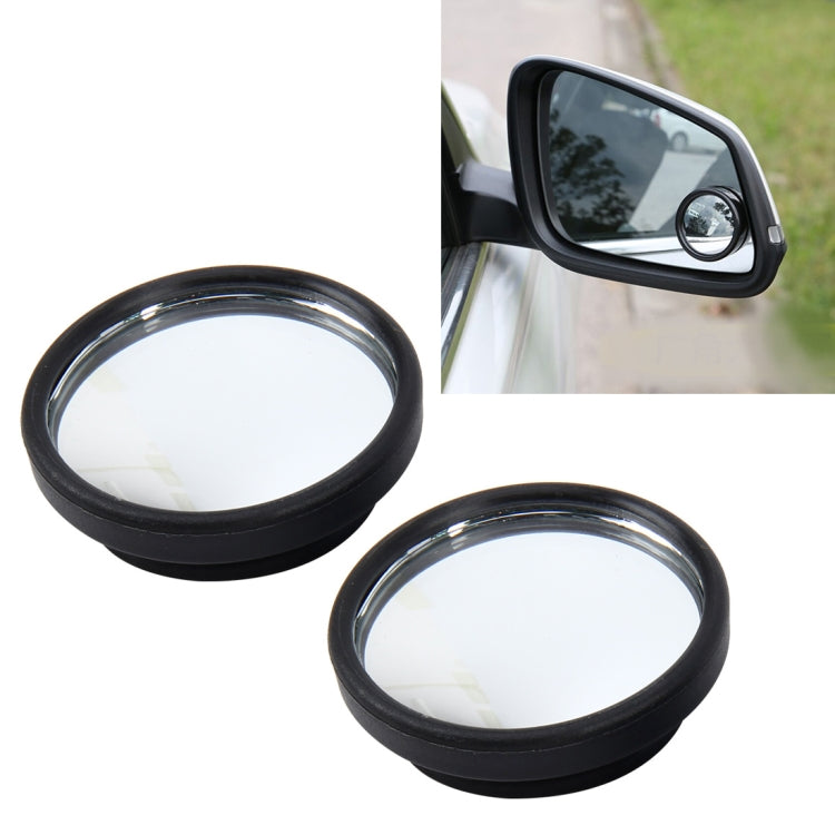 3R-061 2 PCS Car Truck Blind Spot Rear View Wide Angle Mirror Blind Spot Mirror Blind Spot and Round Mirror, Size: 3.8*3.8cm - Convex Mirror & Accessories by 3R | Online Shopping South Africa | PMC Jewellery