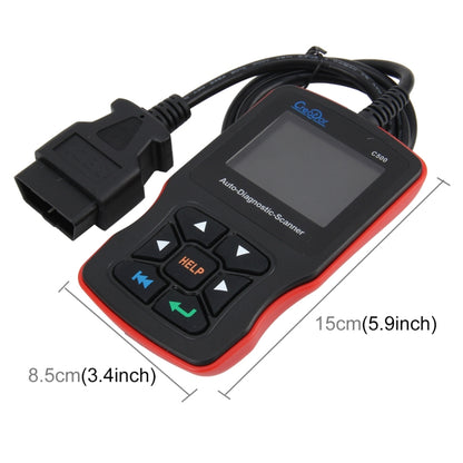 C500 Code Scanner 320*240 Pixel Display Car Scanner  Fault Code Reader Scanner Update Online Automotive Diagnostic Tool, Support SD card - Code Readers & Scan Tools by PMC Jewellery | Online Shopping South Africa | PMC Jewellery