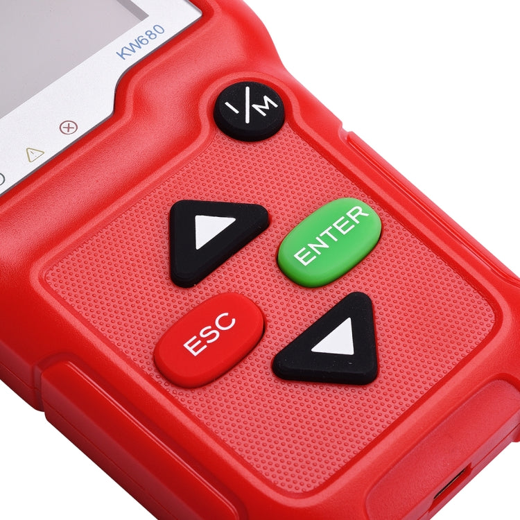KONNWEI KW680 Mini OBDII Car Auto Diagnostic Scan Tools  Auto Scan Adapter Scan Tool (Can Detect Battery and Voltage, Only Detect 12V Gasoline Car)(Red) - free shipping - PMC TechLife - Order now!