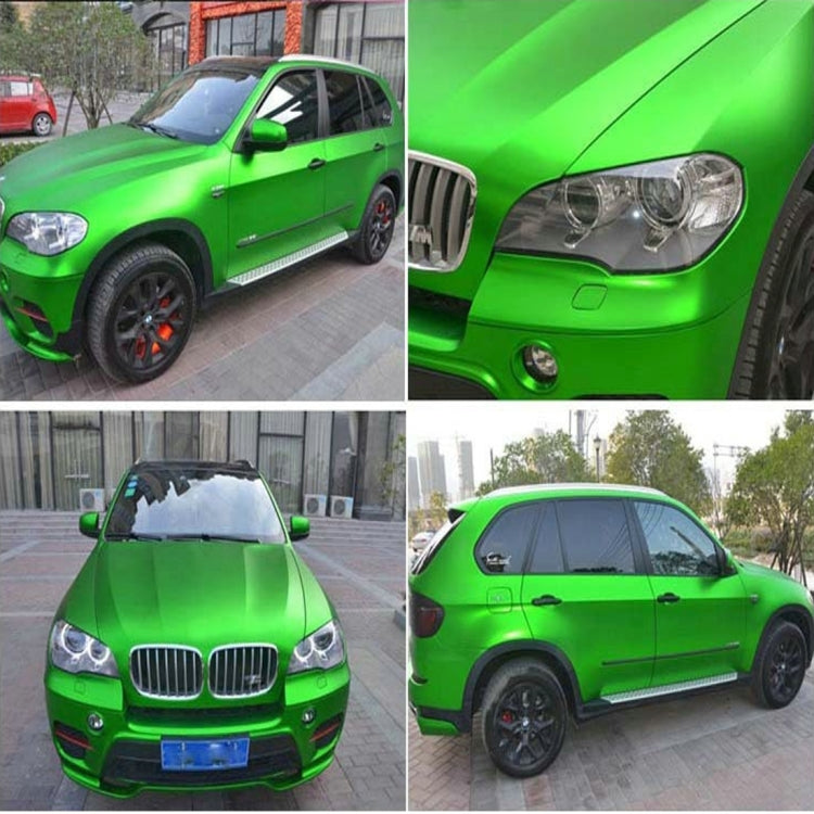 5m * 0.5m Ice Blue Metallic Matte Icy Ice Car Decal Wrap Auto Wrapping Vehicle Sticker Motorcycle Sheet Tint Vinyl Air Bubble Free(Green) - free shipping - PMC TechLife - Order now!