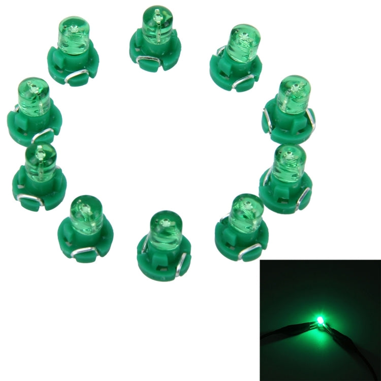 10PCS 2W T3 Wedge Instrument Panel LED Light Dashboard Gauge Cluster Indicator Lamp Bulb(Green Light) - free shipping - PMC TechLife - Order now!