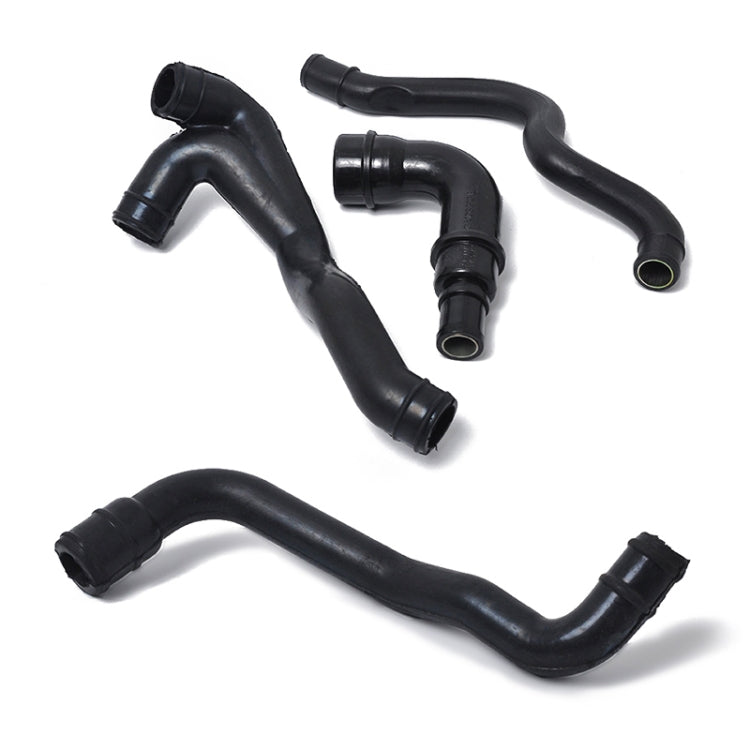 6 PCS Car Engine Crankcase Breather Pipe Hose Tube Kit 06A103213AF 06A103221AH 06A103221AF for Audi / Volkswagen - Engine Fittings by PMC TechLife | Online Shopping South Africa | PMC TechLife