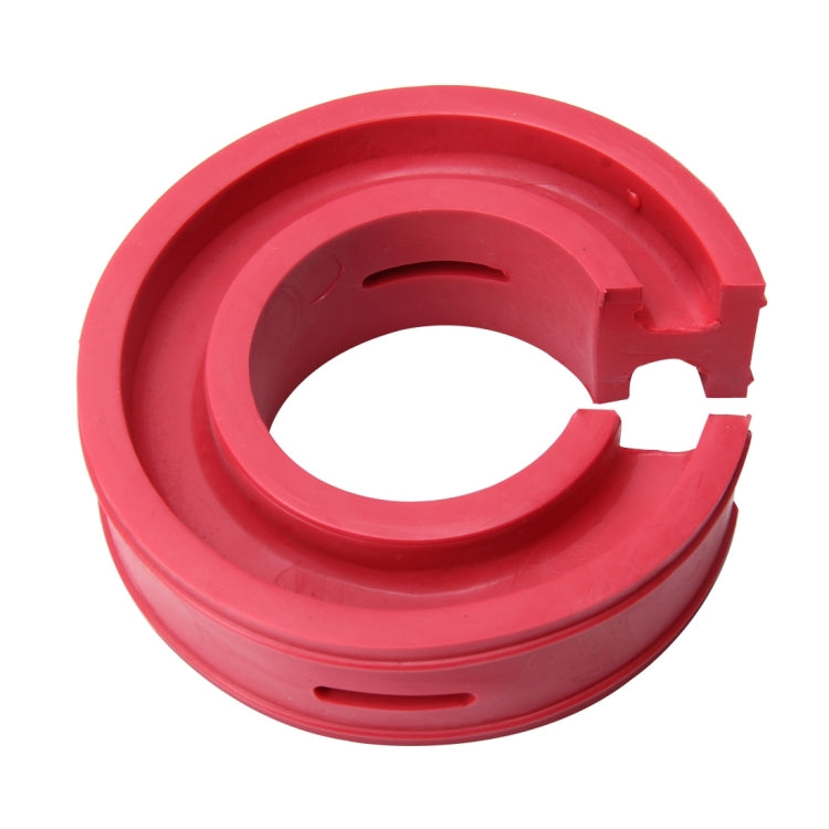 2 PCS Car Auto D Type Shock Absorber Spring Bumper Power Cushion Buffer, Spring Spacing: 22mm, Colloid Height: 43mm(Red) - Power Cushion by PMC Jewellery | Online Shopping South Africa | PMC Jewellery