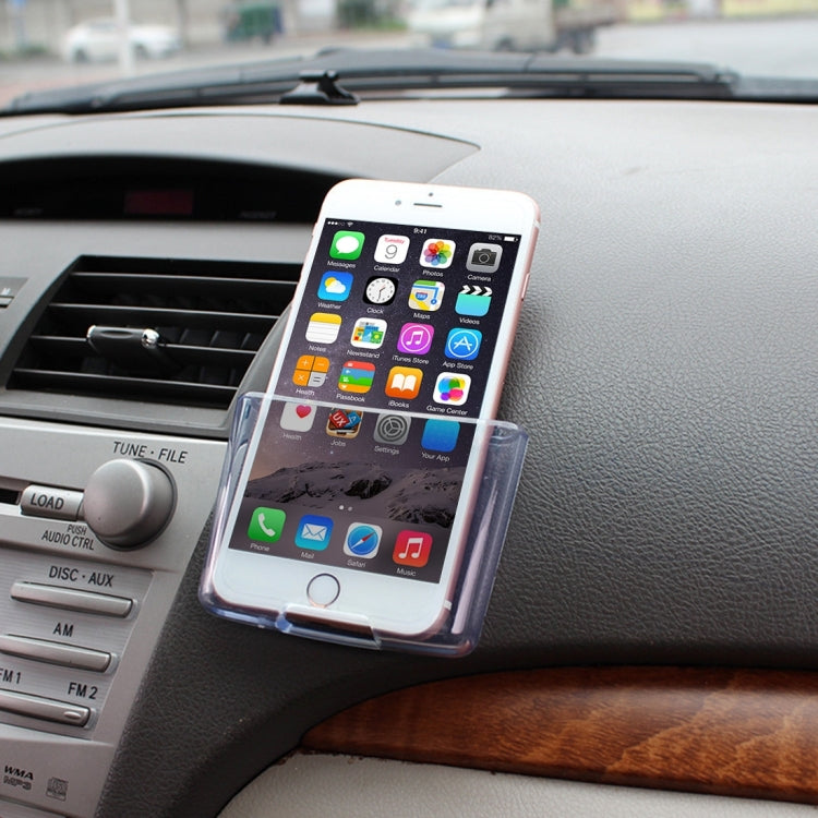 SHUNWEI Car Storage Bag Car Storage Box Bonded Phone Holder Transparent Mobile Phone Box - Stowing Tidying by SHUNWEI | Online Shopping South Africa | PMC TechLife | Buy Now Pay Later Mobicred