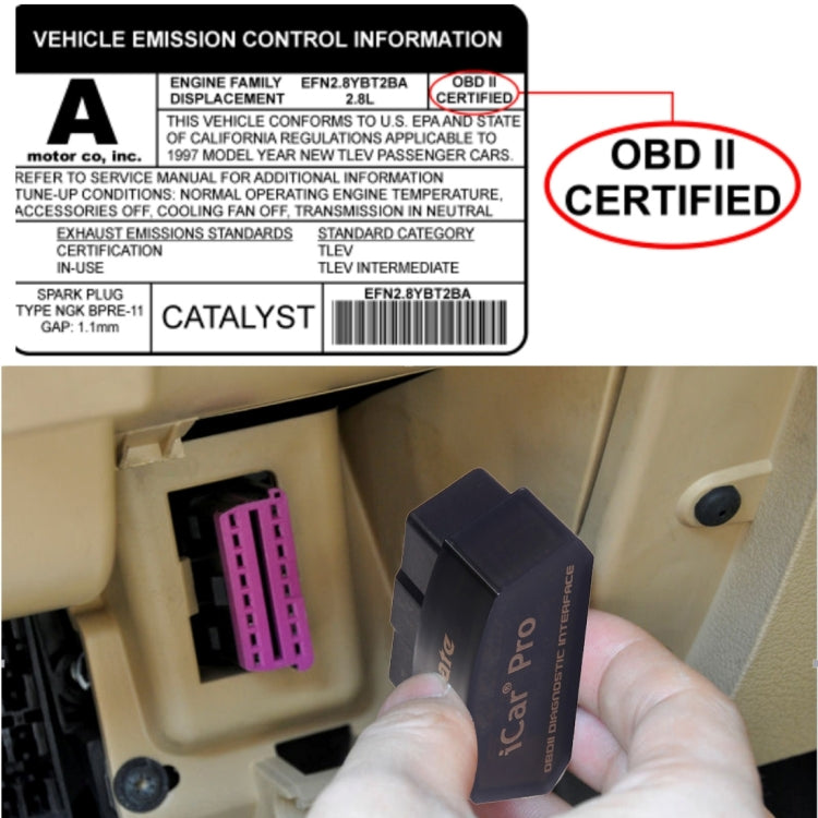 Vgate iCar Pro OBDII WiFi Car Scanner Tool, Support Android & iOS, Support All OBDII Protocols - free shipping - PMC TechLife - Order now!