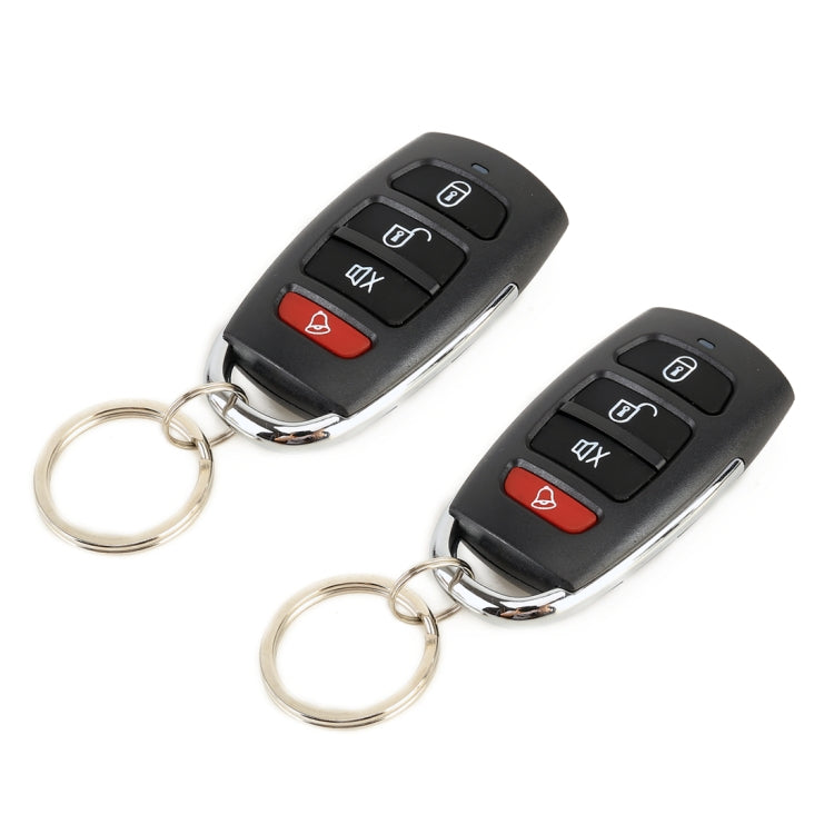 Car Safety Warning Alarm System with Two Remote Controls, DC 12V - Security Alarm System by PMC TechLife | Online Shopping South Africa | PMC TechLife