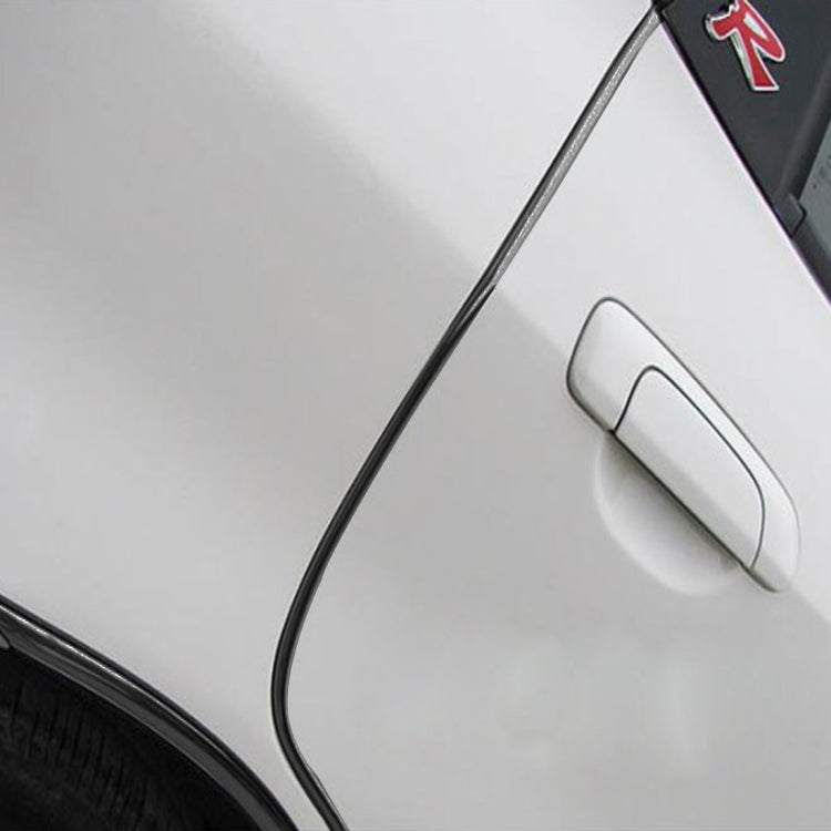 5m Car Decorative Strip PVC Chrome Decoration Strip Door Seal Window Seal(Black) - Decorative Strip by PMC TechLife | Online Shopping South Africa | PMC TechLife
