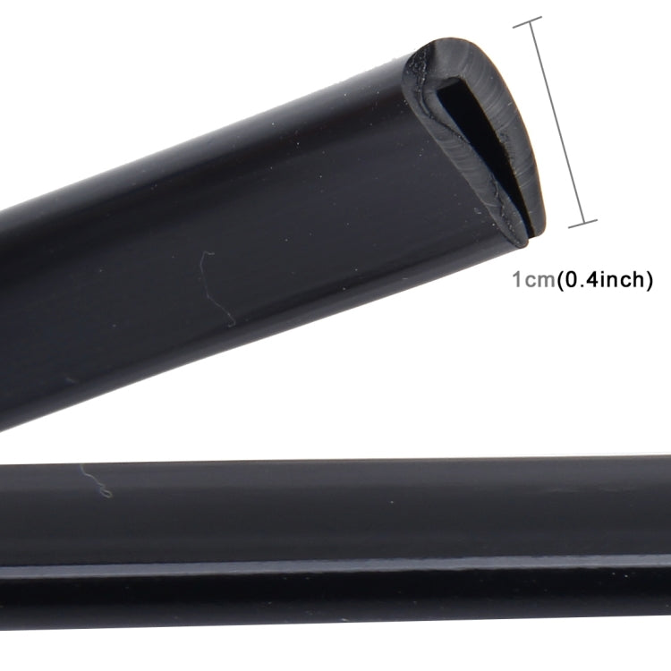 5.6m Car Decorative Strip Rubber Chrome Decoration Strip Door Seal Window Seal (Black) - free shipping - PMC TechLife - Order now!