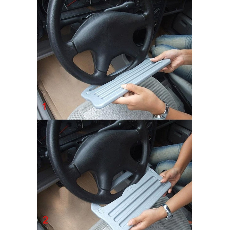 Vehicle Portable Desk Steering Wheel Multi-use Tray Stand Car Food Eating Table iPad Holder(Black) - Stowing Tidying by PMC TechLife | Online Shopping South Africa | PMC TechLife | Buy Now Pay Later Mobicred