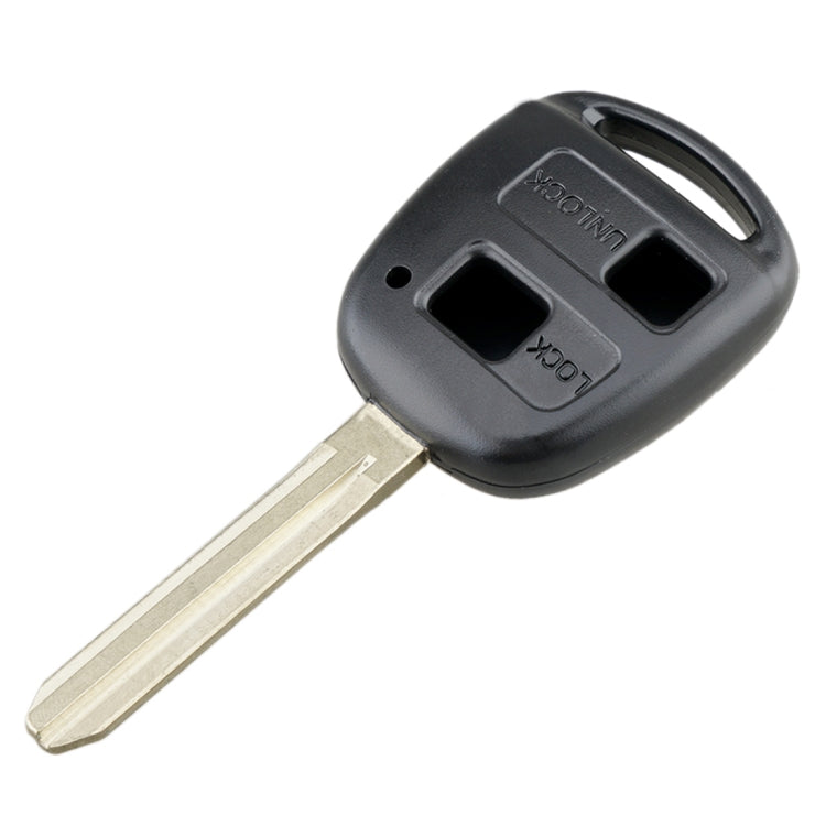 For TOYOTA Car Keys Replacement 2 Buttons Car Key Case with Key Blade - Car Key Cases by PMC TechLife | Online Shopping South Africa | PMC TechLife