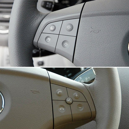 Car Right Side 4-button Steering Wheel Switch Buttons Panel 1648200110 for Mercedes-Benz W164, Left Driving (Coffee) - Car Switches by PMC Jewellery | Online Shopping South Africa | PMC Jewellery