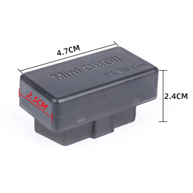 Bluetooth 4.0 Dual Mode Mini Scanner Car Code Readers Diagnostic Tool OBD 2 OBDII ELM327 Protocols - Code Readers & Scan Tools by PMC Jewellery | Online Shopping South Africa | PMC Jewellery