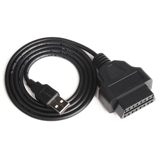 Car OBD 2 Female to USB Connector OBD Plug GPS Cable, Cable Length: 1m - Cables & Connectors by PMC Jewellery | Online Shopping South Africa | PMC Jewellery