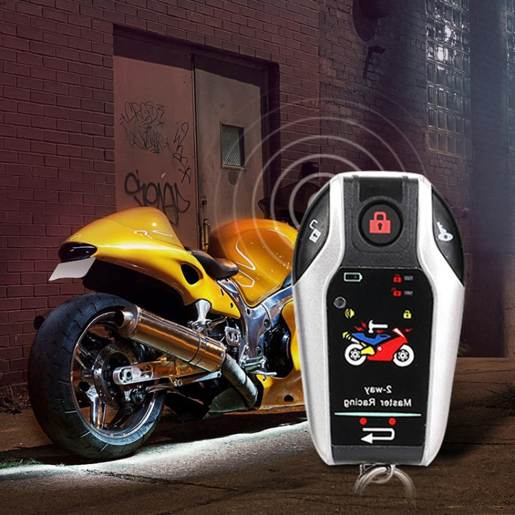 Universal Motorcycle Alarm Bidirectional Anti-theft Device with Induction Remote Control - Theft Protection by PMC Jewellery | Online Shopping South Africa | PMC Jewellery