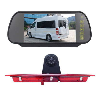 PZ466 Car Waterproof 170 Degree Brake Light View Camera + 7 inch Rearview Monitor for Ford Transit 2014-2015 - Rear View Cameras by PMC Jewellery | Online Shopping South Africa | PMC Jewellery