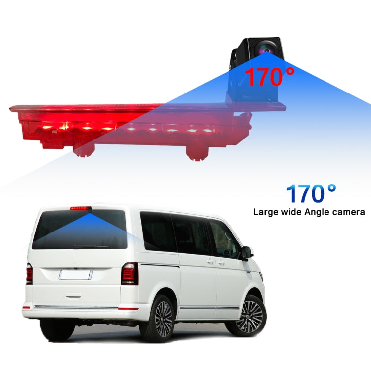 PZ470 Car Waterproof 170 Degree Brake Light View Camera for Volkswagen T5 / T6 2010-2017 - Rear View Cameras by PMC Jewellery | Online Shopping South Africa | PMC Jewellery