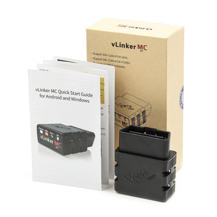 VLINKER MC V2.2 Bluetooth 3.0 Car OBD Fault Diagnosis Detector - Code Readers & Scan Tools by PMC Jewellery | Online Shopping South Africa | PMC Jewellery