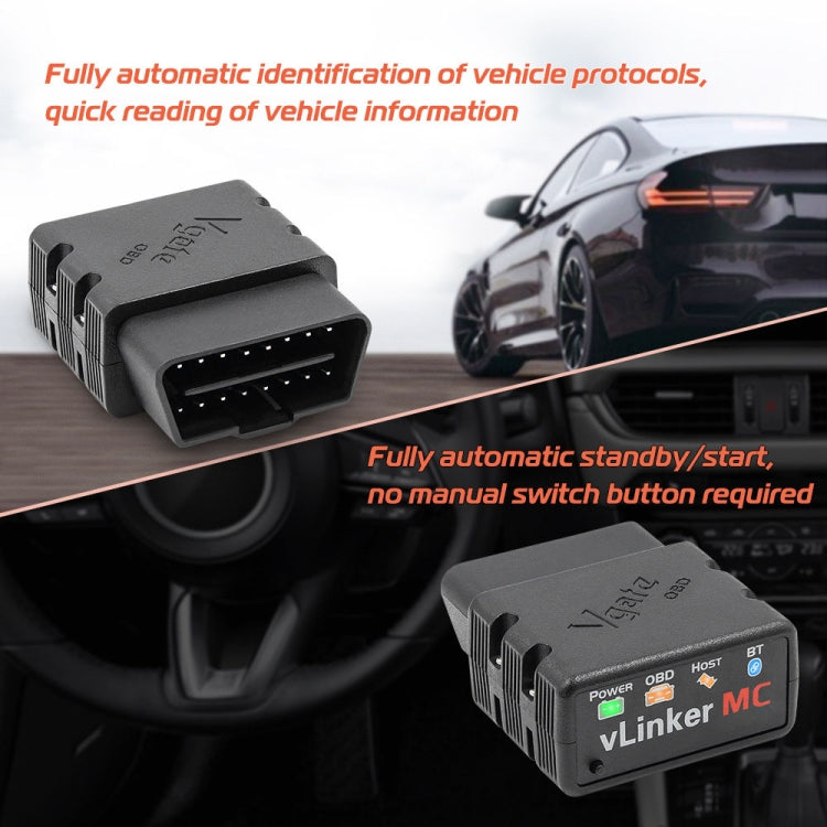 Vgate VLINKER MC V2.2 Bluetooth 3.0 Car OBD Fault Diagnosis Detector - free shipping - PMC TechLife - Order now!