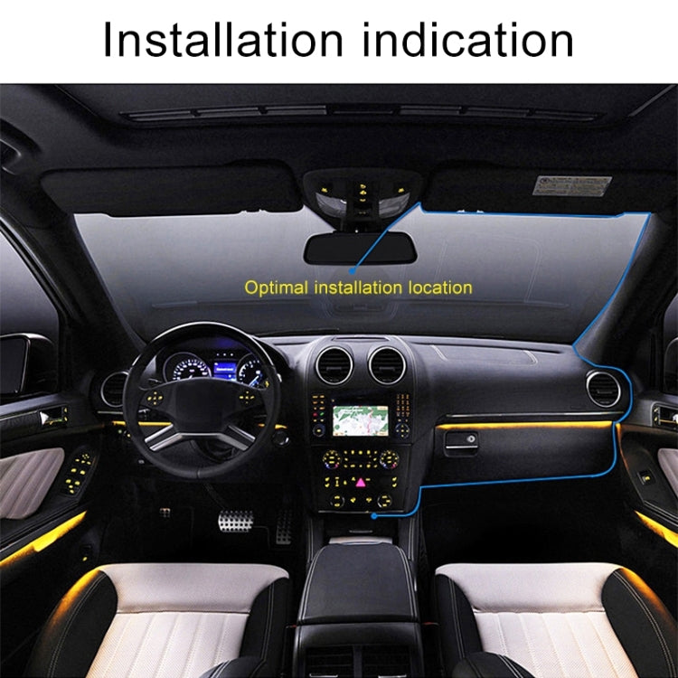 2.2 inch Car 480P Single Recording Shield Driving Recorder DVR Support Parking Monitoring / Loop Recording (Black) - Car DVRs by PMC TechLife | Online Shopping South Africa | PMC TechLife