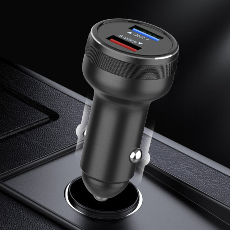 DASH / WARP 30W Car Flash Charger for OnePlus (Black) - Car Charger by PMC TechLife | Online Shopping South Africa | PMC TechLife