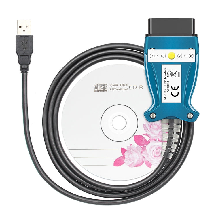 INPA K+DCAN FT232RL 9241 USB Diagnostic for BMW - Electronic Test by PMC TechLife | Online Shopping South Africa | PMC TechLife