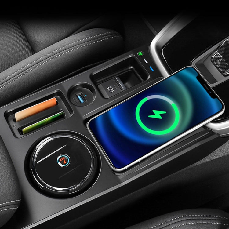 HFC-1053 Car Qi Standard Wireless Charger 15W / 10W Quick Charging for Audi A3 2021-2022, Left Driving - Wireless Charging Pads by PMC TechLife | Online Shopping South Africa | PMC TechLife