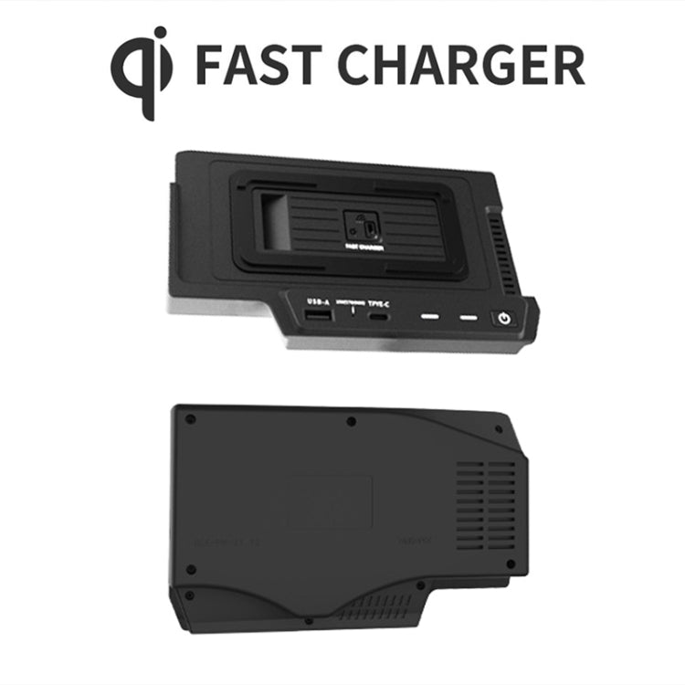 HFC-1022 Car Qi Standard Wireless Charger 15W Quick Charging for Mercedes-Benz GLE 2020-2022, Left and Right Driving - Wireless Charging Pads by PMC TechLife | Online Shopping South Africa | PMC TechLife