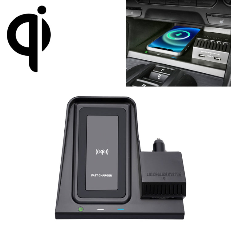 HFC-1002 Car Qi Standard Wireless Charger 10W Quick Charging for Honda Avancier / URV 2017-2020, Left Driving - Wireless Charging Pads by PMC Jewellery | Online Shopping South Africa | PMC Jewellery