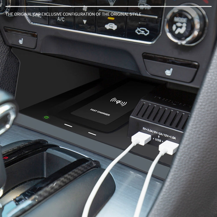 HFC-1002 Car Qi Standard Wireless Charger 10W Quick Charging for Honda Avancier / URV 2017-2020, Left Driving - Wireless Charging Pads by PMC TechLife | Online Shopping South Africa | PMC TechLife