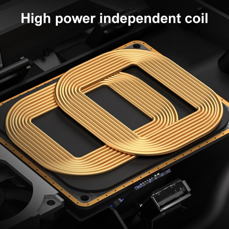 HFC-1031 Car Qi Standard Wireless Charger 10W Quick Charging for Volkswagen Teramont 2018-2020, Left Driving - Wireless Charging Pads by PMC TechLife | Online Shopping South Africa | PMC TechLife