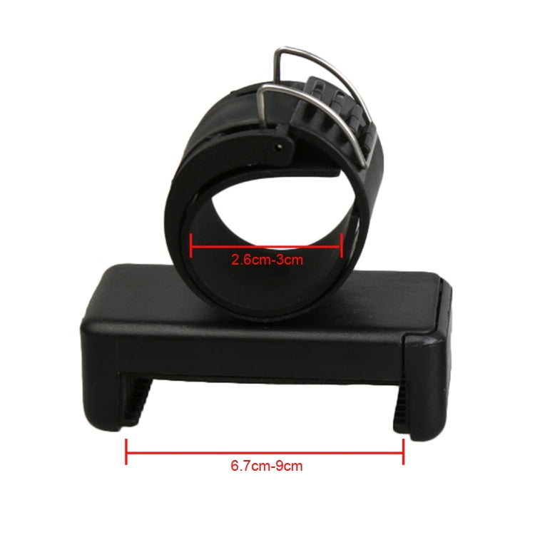 Mobile Phone Clip Holder for GoPro & SJCAM & Xiaoyi Handheld Selfie Monopod, Dig Clip Port Diameter: 2.6cm-3cm - Desktop Holder by PMC TechLife | Online Shopping South Africa | PMC TechLife