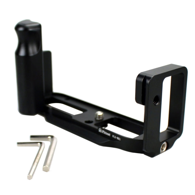 FITTEST FLS-RX1 Vertical Shoot Quick Release L Plate Bracket Base Holder for Sony RX1 (Black) - L-Bracket by FITTEST | Online Shopping South Africa | PMC TechLife | Buy Now Pay Later Mobicred