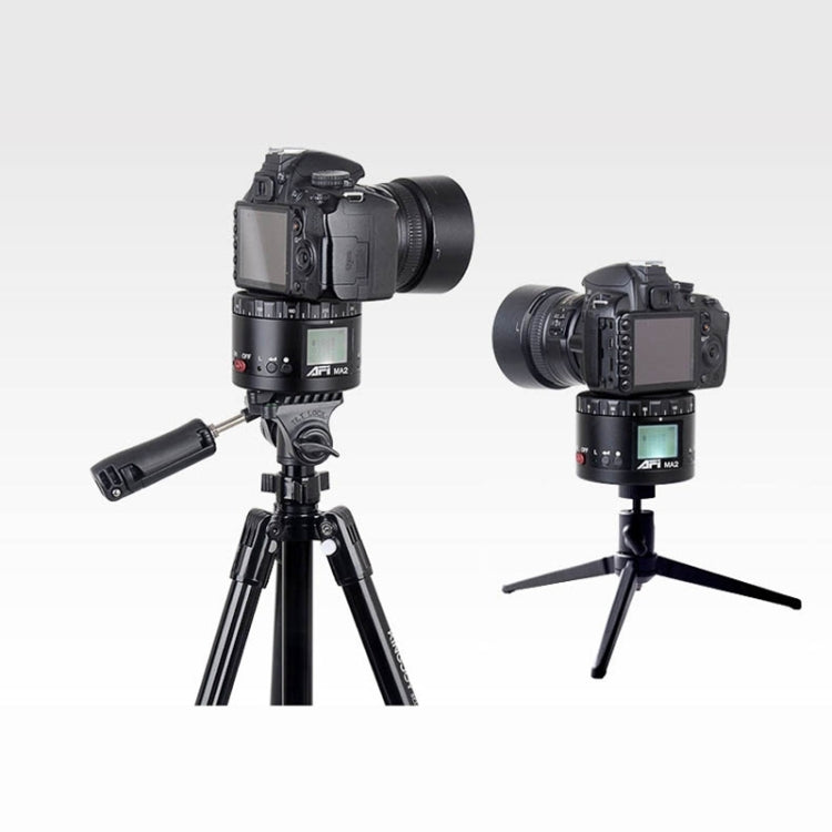 MA2 360 Degree Rotation Delayed Star Photography LCD Camera Mount for SLR & Digital Cameras with Time-lapse Photography (Black) - Tripod Heads by PMC TechLife | Online Shopping South Africa | PMC TechLife