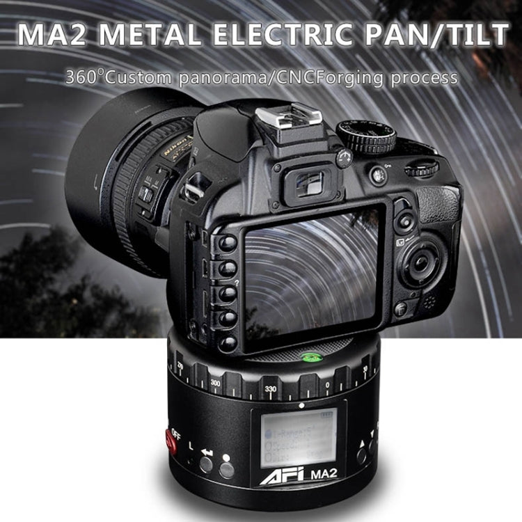 MA2 360 Degree Rotation Delayed Star Photography LCD Camera Mount for SLR & Digital Cameras with Time-lapse Photography (Black) - Tripod Heads by PMC TechLife | Online Shopping South Africa | PMC TechLife