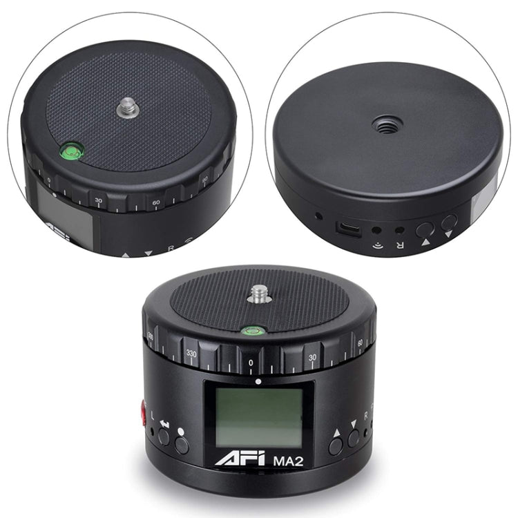 MA2 360 Degree Rotation Delayed Star Photography LCD Camera Mount for SLR & Digital Cameras with Time-lapse Photography (Black) - Tripod Heads by PMC TechLife | Online Shopping South Africa | PMC TechLife