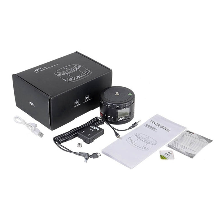 MA2 360 Degree Rotation Delayed Star Photography LCD Camera Mount for SLR & Digital Cameras with Time-lapse Photography (Black) - Tripod Heads by PMC TechLife | Online Shopping South Africa | PMC TechLife