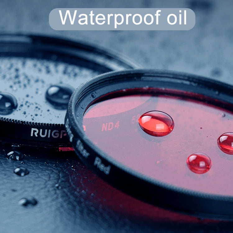 RUIGPRO for GoPro HERO 7/6 /5 Professional 52mm 10X Close-up Lens Filter with Filter Adapter Ring & Lens Cap - Lens Filter by RUIGPRO | Online Shopping South Africa | PMC TechLife | Buy Now Pay Later Mobicred