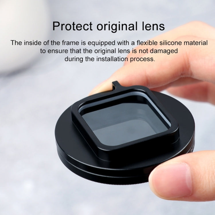 RUIGPRO for GoPro HERO10 Black / HERO9 Black Professional 52mm 52mm 10 in 1 UV+ND2+ND4+ND8+Star 8+ +CPL+Yellow/Red/Purple+10X Close-up Lens Filter with Filter Adapter Ring & Lens Cap - free shipping - PMC TechLife - Order now!