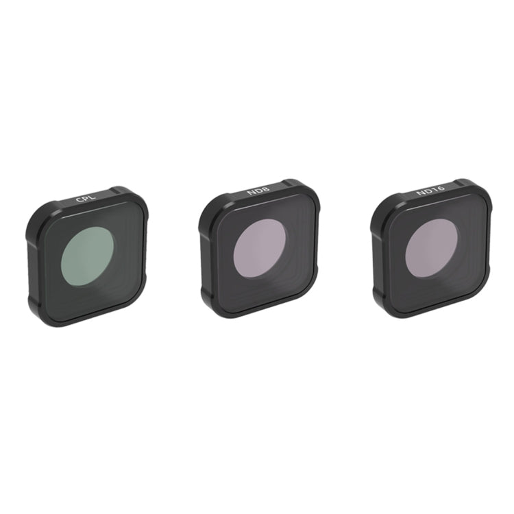 JSR KB Series CPL+ND8+ND16 Lens Filter for GoPro HERO13 Black /12 Black /11 Black /10 Black /9 Black - free shipping - PMC TechLife - Order now!