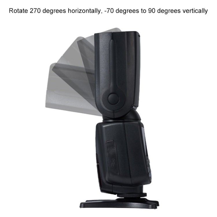 TRIOPO TR-982IIIC Flash Light Speedlite for Canon (Black) - free shipping - PMC TechLife - Order now!