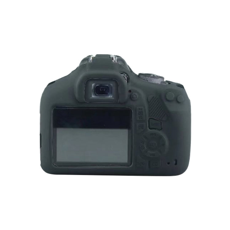 Soft Silicone Protective Case for Canon EOS 2000D (Black) - Protective Case by PMC Jewellery | Online Shopping South Africa | PMC Jewellery