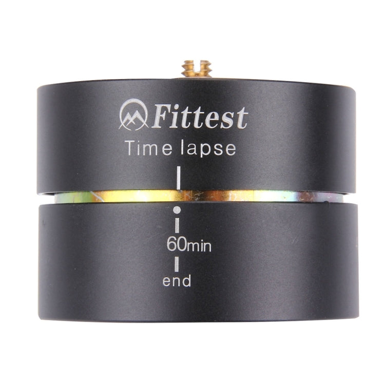 Fittest 360TL 360 Degrees Panning Rotating Panorama Cylindrical PTZ 60min / 45min / 30min / 15min Time Lapse Stabilizer Tripod Adapter with 2kg Bearing for  for GoPro HERO9 Black / HERO8 Black /7 /6 / ...  Other Action Cameras & Micro Single & DSLR Camera - Holder by FITTEST | Online Shopping South Africa | PMC TechLife | Buy Now Pay Later Mobicred