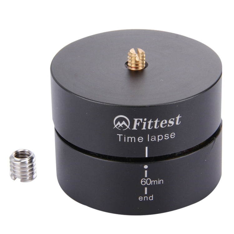 Fittest 360TL 360 Degrees Panning Rotating Panorama Cylindrical PTZ 60min / 45min / 30min / 15min Time Lapse Stabilizer Tripod Adapter with 2kg Bearing for  for GoPro HERO9 Black / HERO8 Black /7 /6 / ...  Other Action Cameras & Micro Single & DSLR Camera - Holder by FITTEST | Online Shopping South Africa | PMC TechLife | Buy Now Pay Later Mobicred