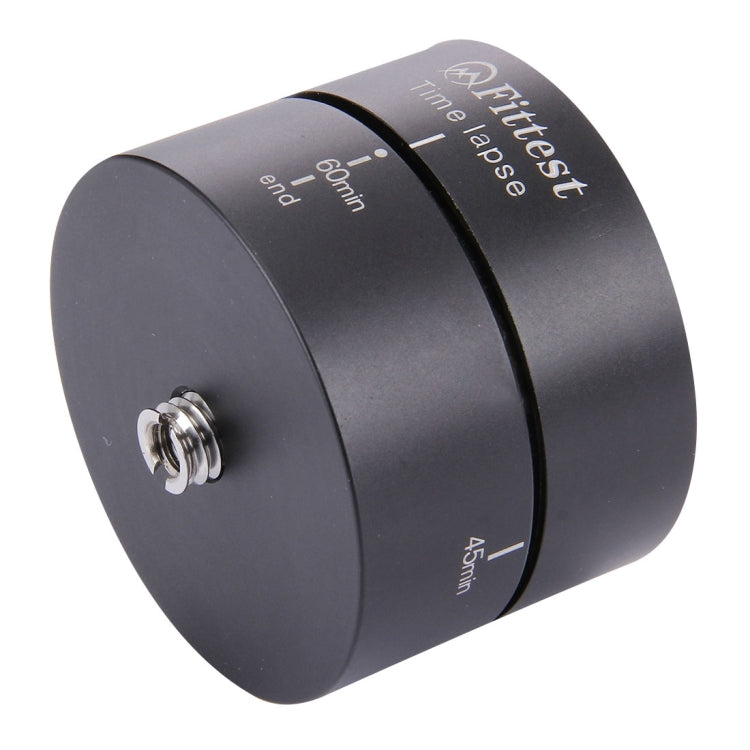 Fittest 360TL 360 Degrees Panning Rotating Panorama Cylindrical PTZ 60min / 45min / 30min / 15min Time Lapse Stabilizer Tripod Adapter with 2kg Bearing for  for GoPro HERO9 Black / HERO8 Black /7 /6 / ...  Other Action Cameras & Micro Single & DSLR Camera - Holder by FITTEST | Online Shopping South Africa | PMC TechLife | Buy Now Pay Later Mobicred